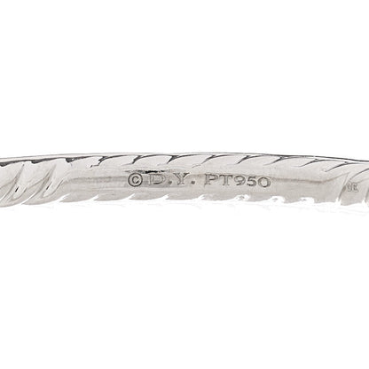 David Yurman Platinum 1.85mm Eden Eternity Band Ring