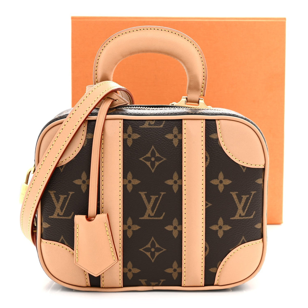 Louis Vuitton Monogram Valisette BB Brown