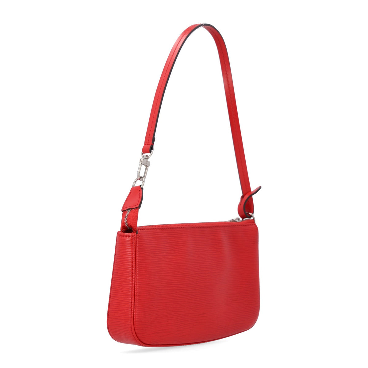 Louis Vuitton Epi Pochette Accessories NM Coquelicot