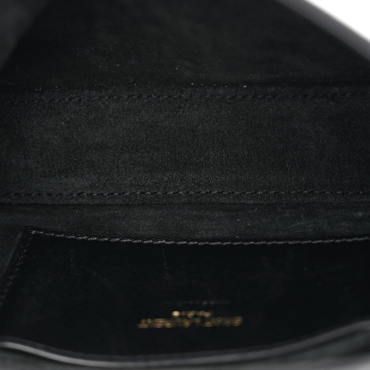 Saint Laurent Smooth Calfskin Le 5 A 7 Mini Hobo Black