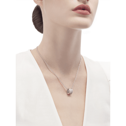 Bvlgari 18K Gold Diamond B.zero1 Necklace