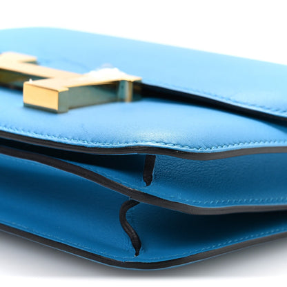 Hermes Swift Constance 18 Bleu Frida
