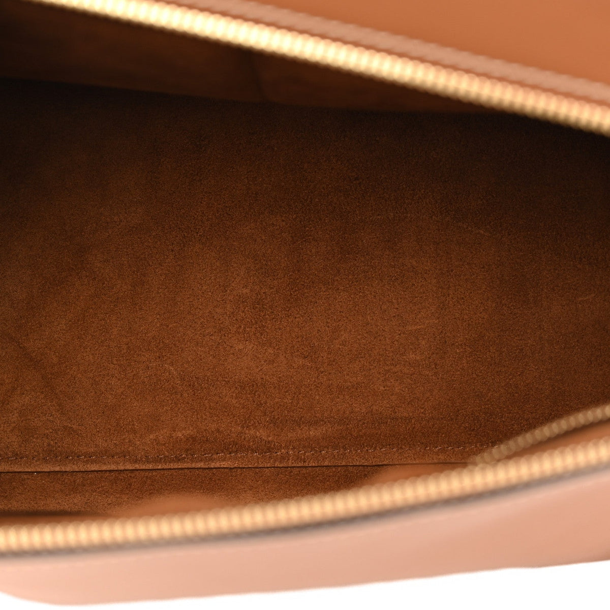 Celine Smooth Calfskin Medium Edge Shoulder Bag Camel
