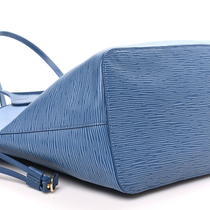 Louis Vuitton Epi Neverfull MM Bag Denim Blue