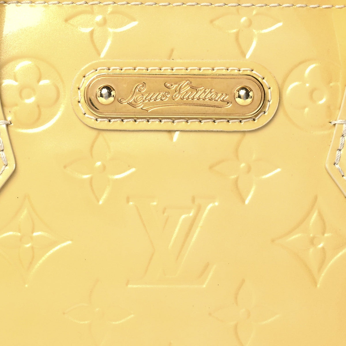 Louis Vuitton Vernis Wilshire PM Blanc Corail