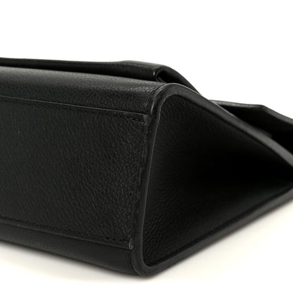 Louis Vuitton Soft Calfskin My Lockme Chain Bag BB Black