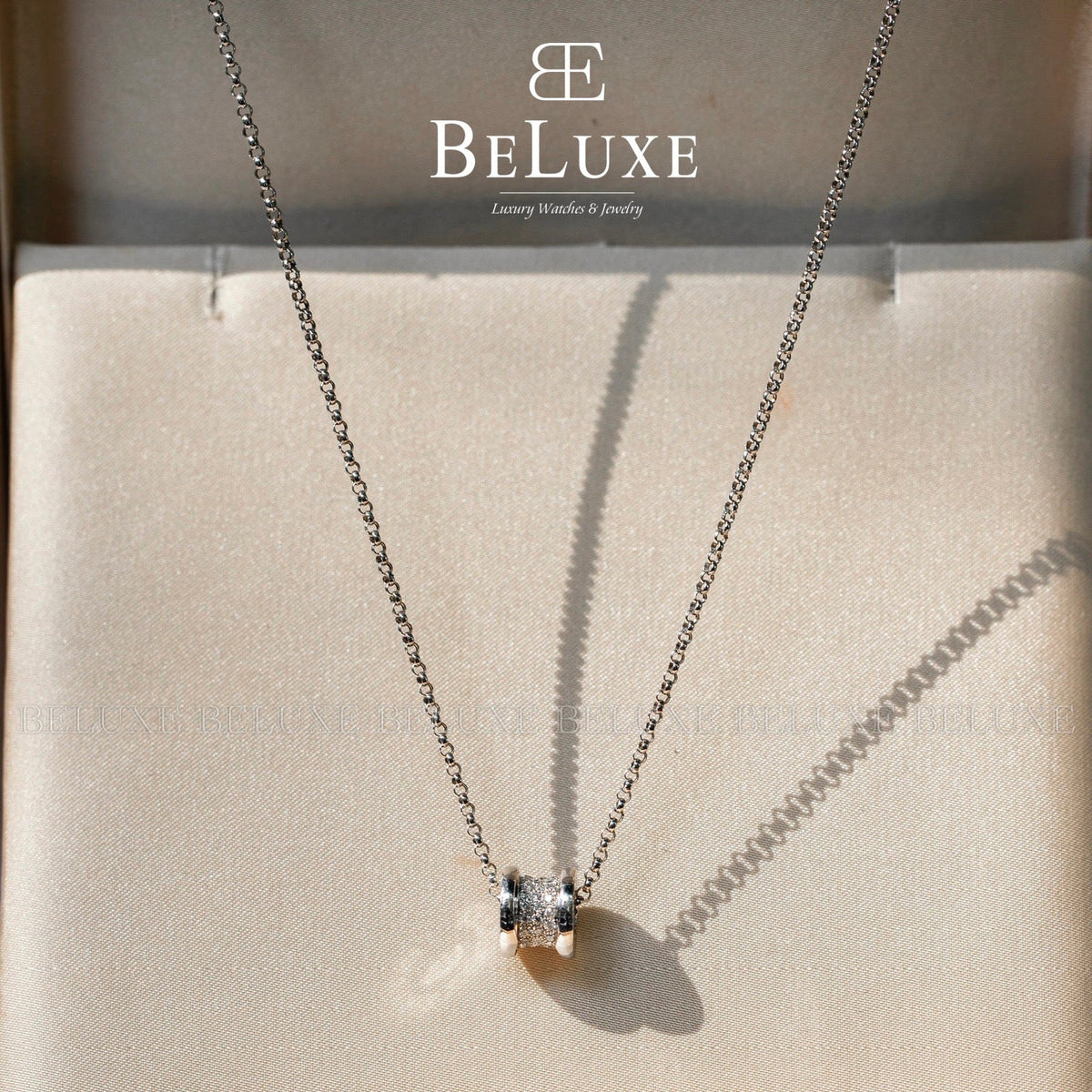 18K Gold Diamonds BVL B.zero1 Necklace