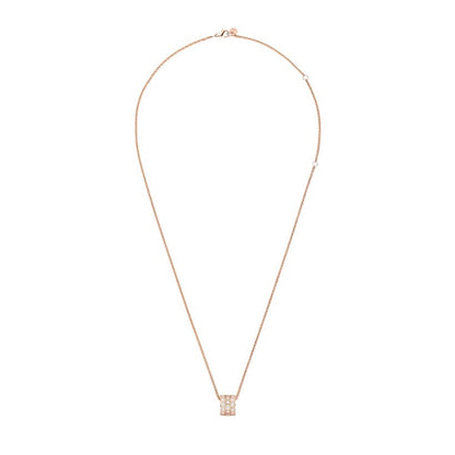 18K Rose Gold Diamond Chaumet Bee My Love Pendant