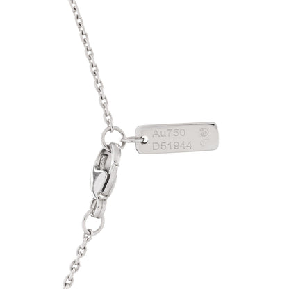 Messika 18K White Gold Diamond My First Pavé Pendant Necklace