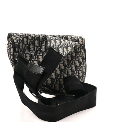 Dior Oblique Saddle Bag Blue