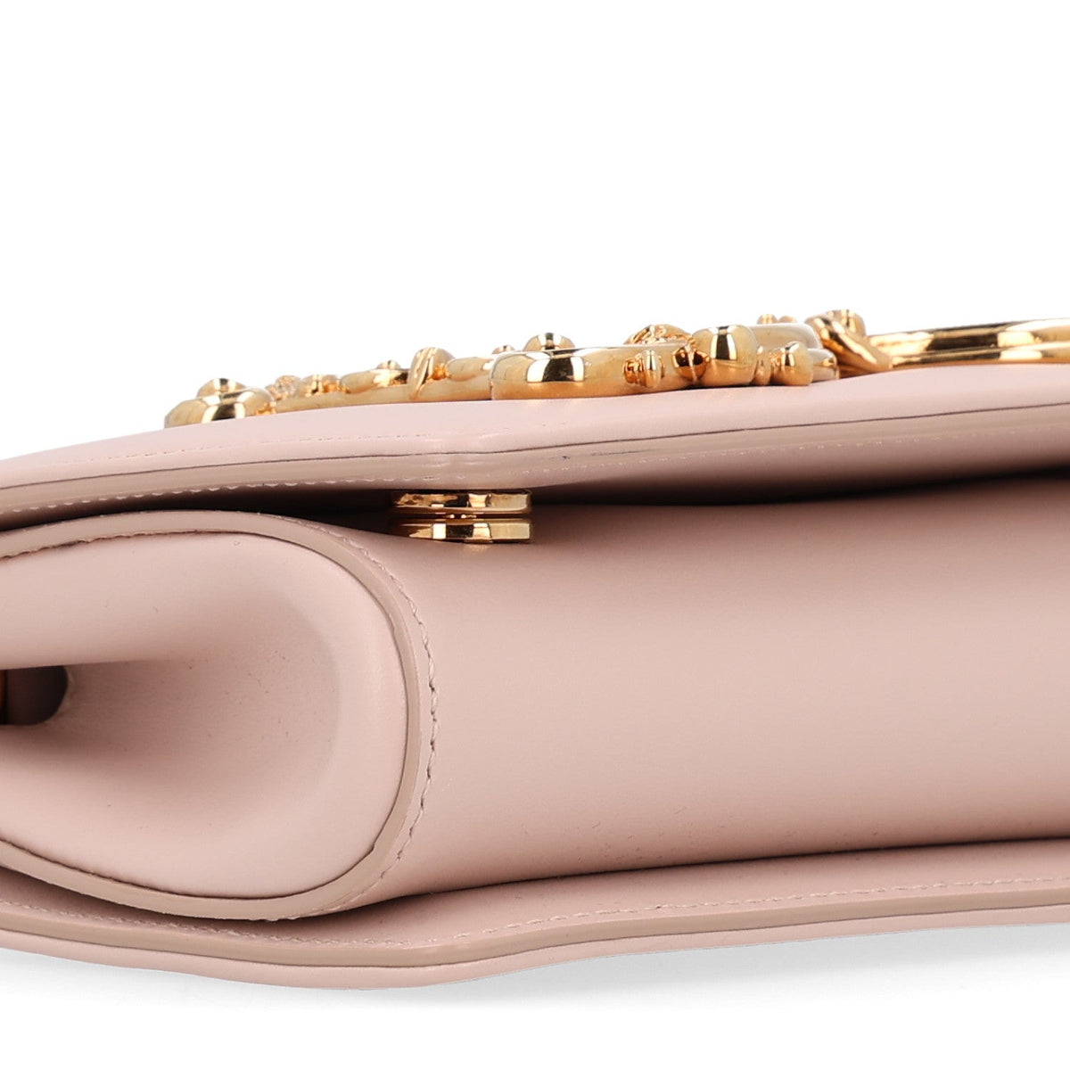 Dolce & Gabbana Nappa DG Girls Phone Shoulder Bag Cipria