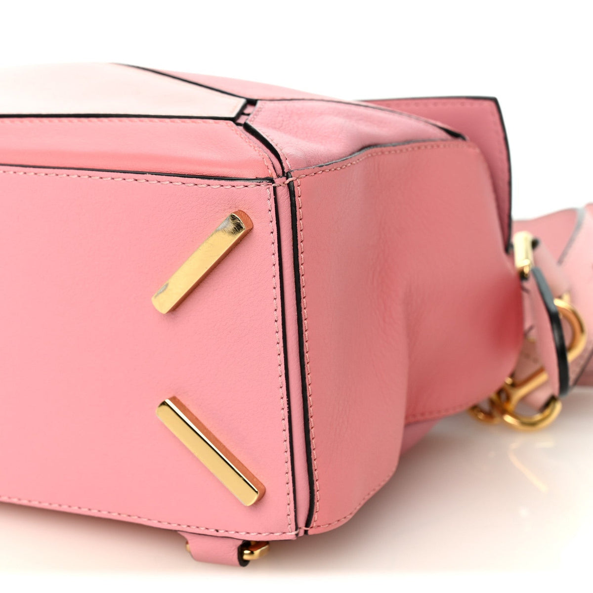 Loewe Calfskin Small Puzzle Bag Soft Pink