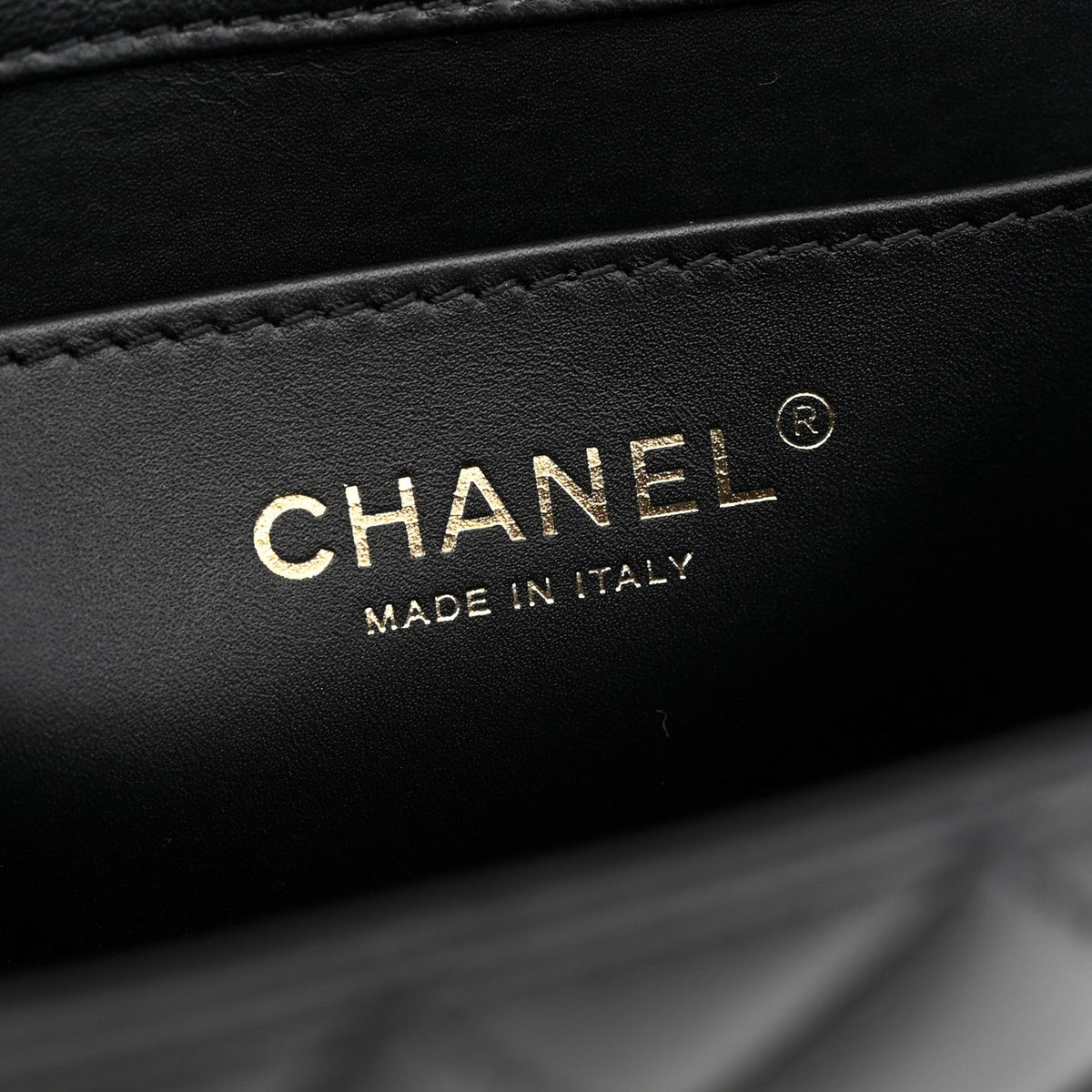 Chanel Lambskin Quilted Fantasy Pearl Flap Black