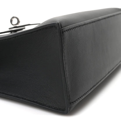 Hermes Swift Kelly Pochette Clutch Black