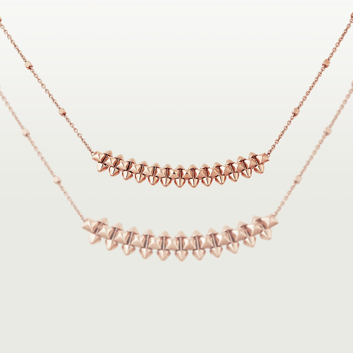 18K Rose Gold Cartier Clash de Cartier Necklace