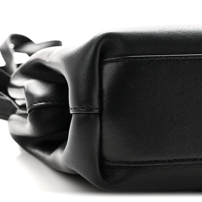Bottega Veneta Calfskin Small The Point Triangle Bag Black