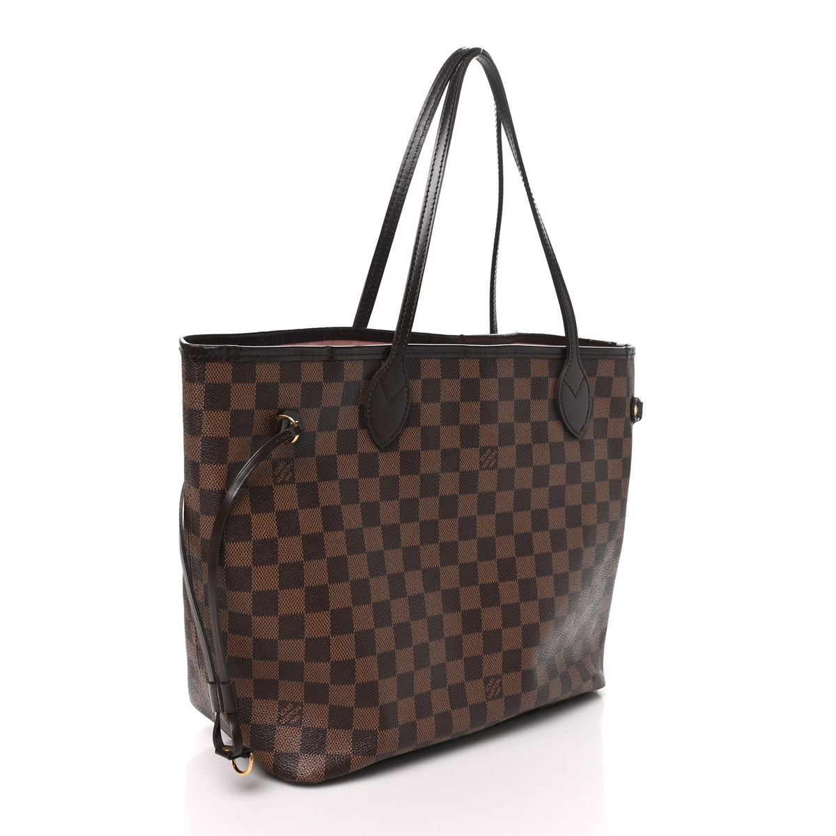 Louis Vuitton Damier Ebene Neo Neverfull MM Rose Ballerine