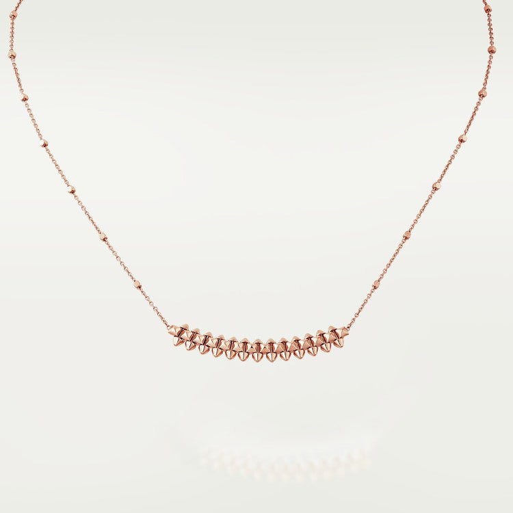 18K Rose Gold Cartier Clash de Cartier Necklace