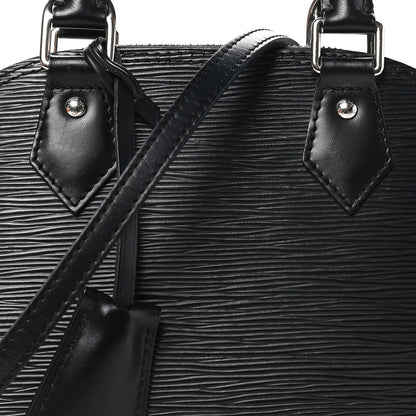 Louis Vuitton Epi Alma BB Black