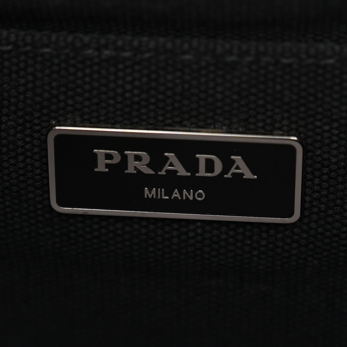 Prada Canapa Camouflage Logo Tote Mimetico