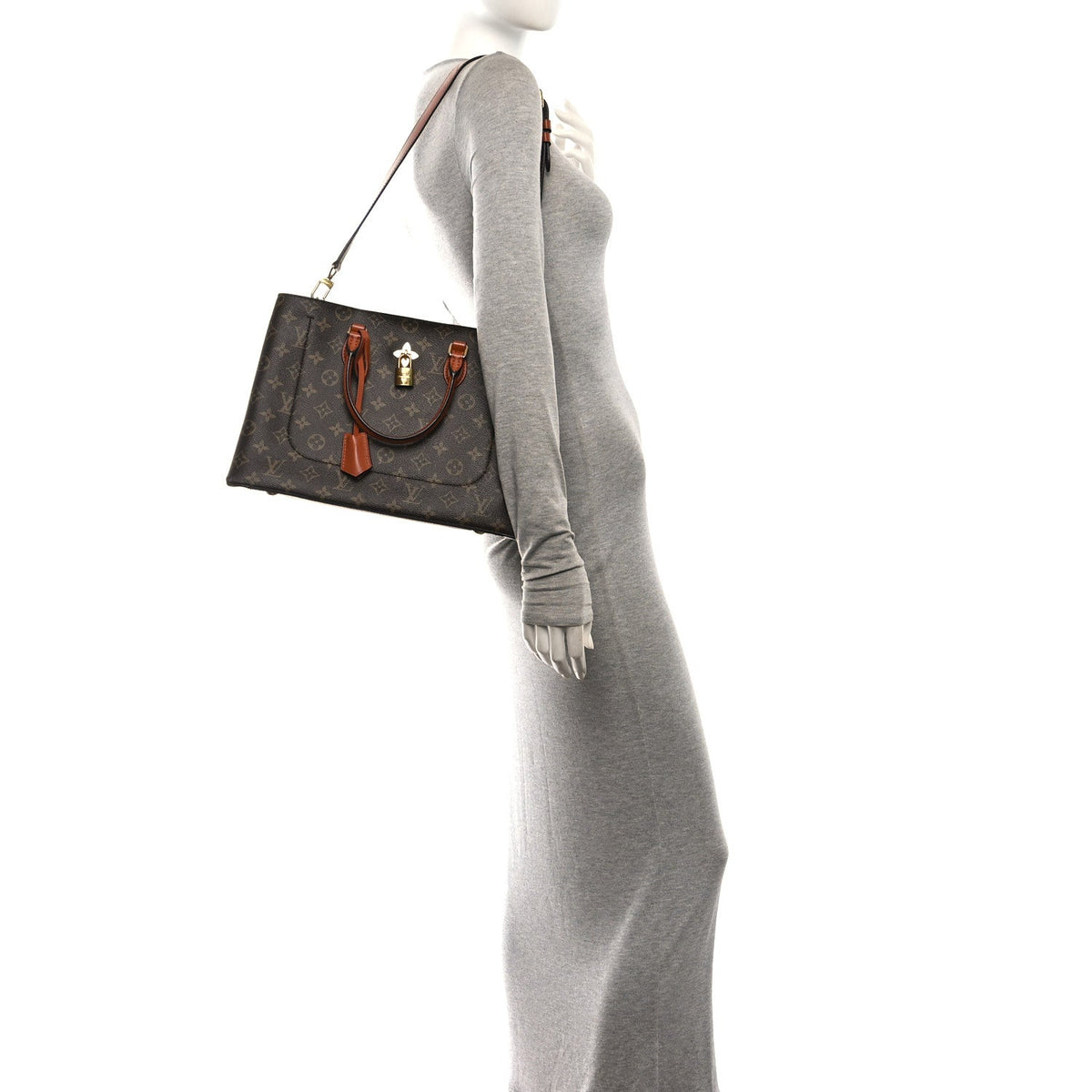 Louis Vuitton Monogram Flower Tote Caramel