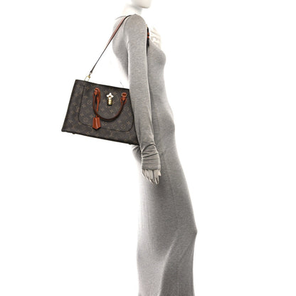 Louis Vuitton Monogram Flower Tote Caramel