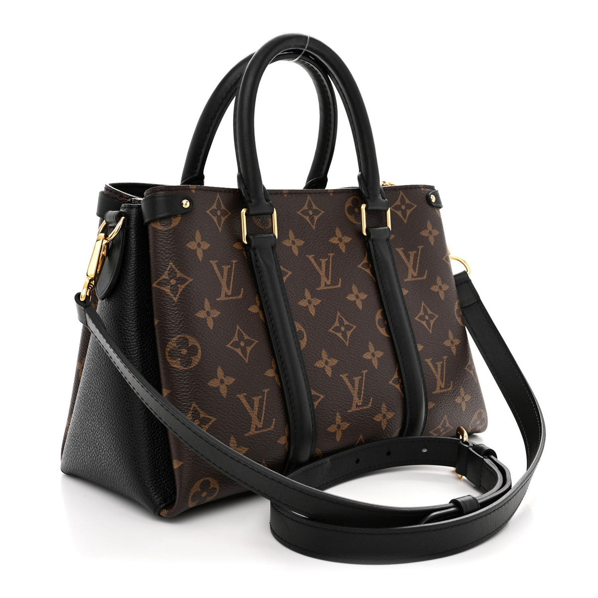 Louis Vuitton Monogram Soufflot BB Black