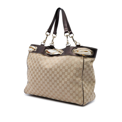 Positano Tote GG Canvas Large