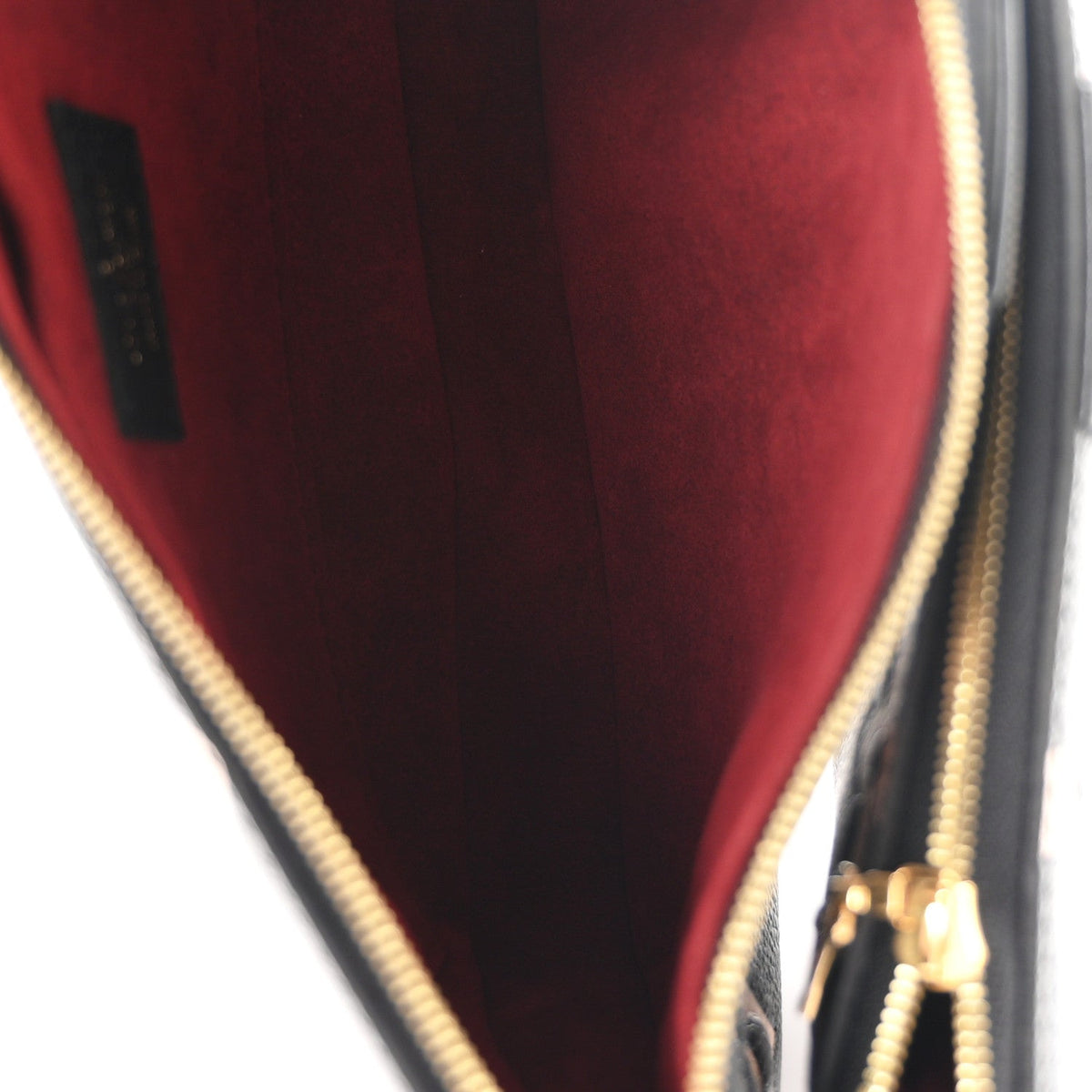 Louis Vuitton Empreinte Monogram Giant Multi Pochette Accessories Black Beige
