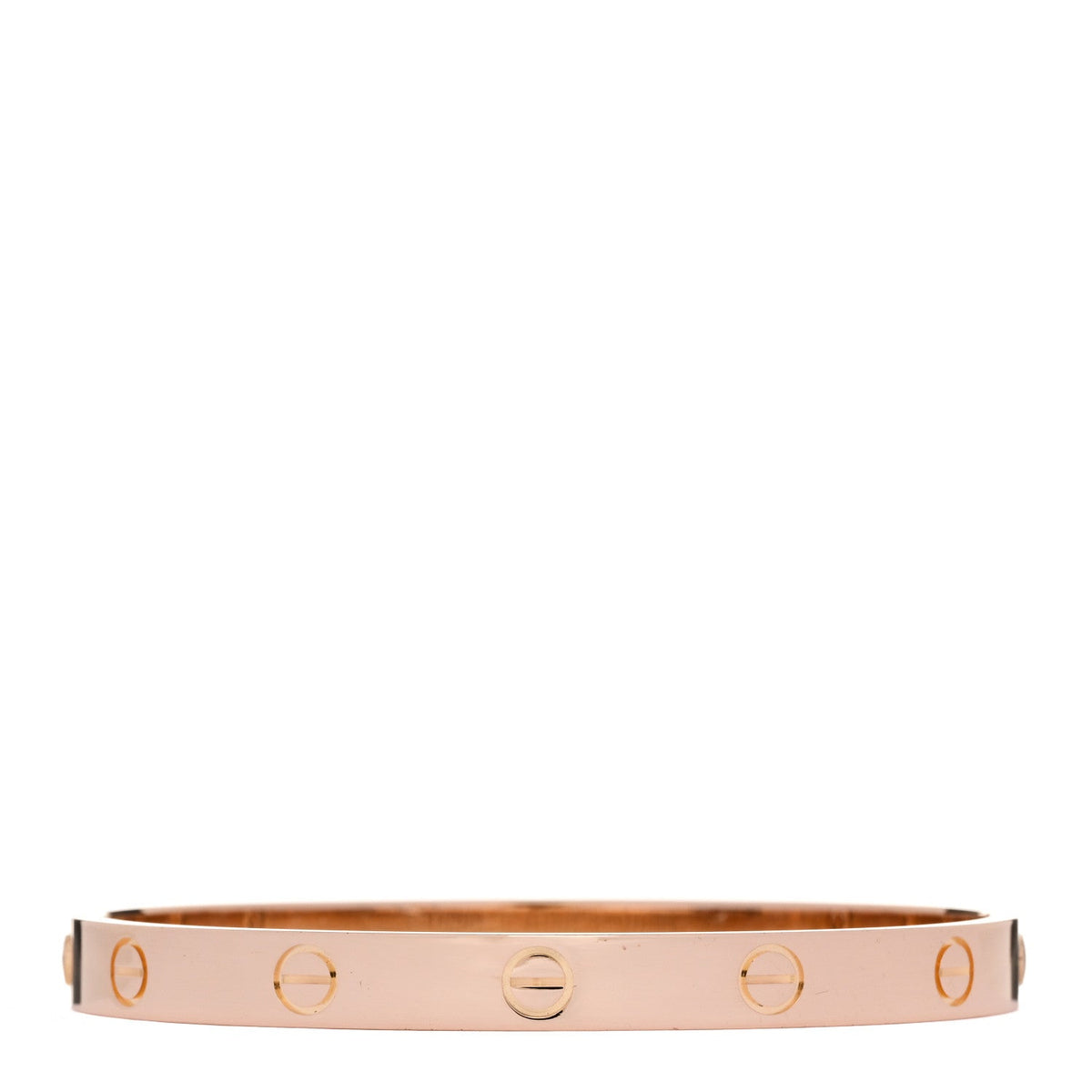 Cartier 18K Pink Gold LOVE Bracelet 17