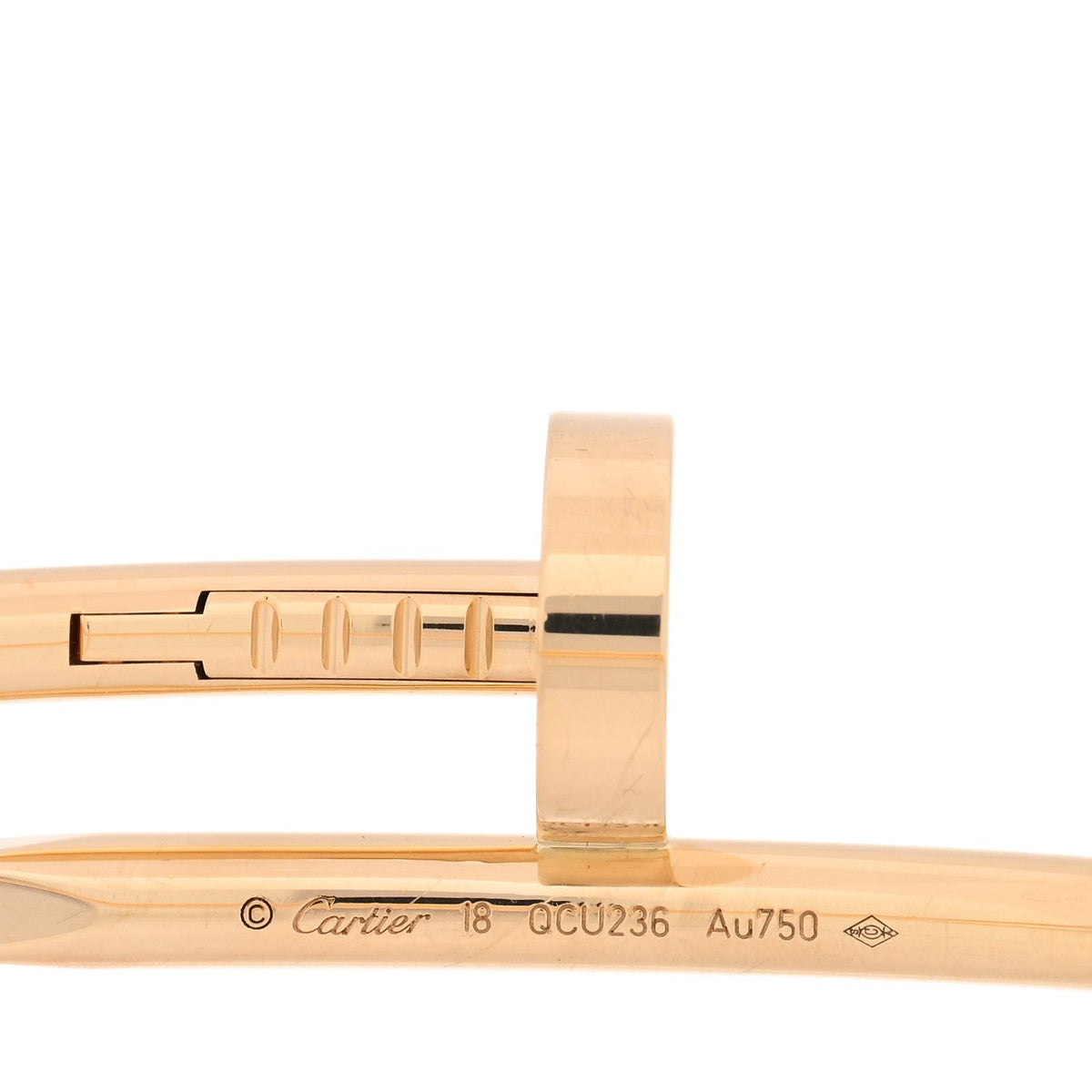 Cartier 18K Pink Gold Juste Un Clou Bracelet 18