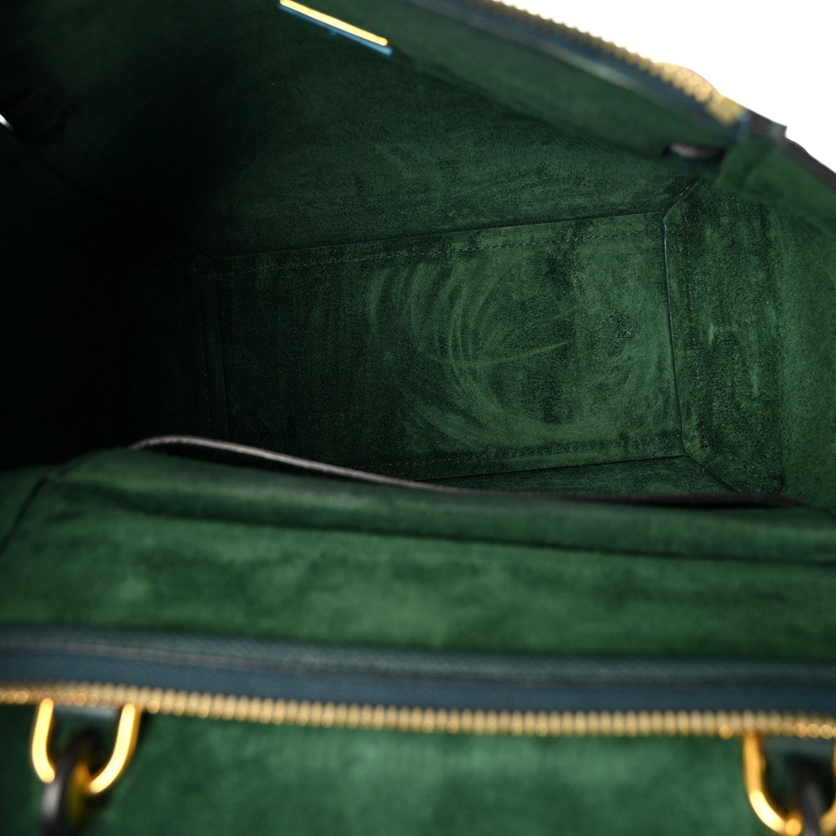 Celine Grained Calfskin Micro Belt Bag Amazone