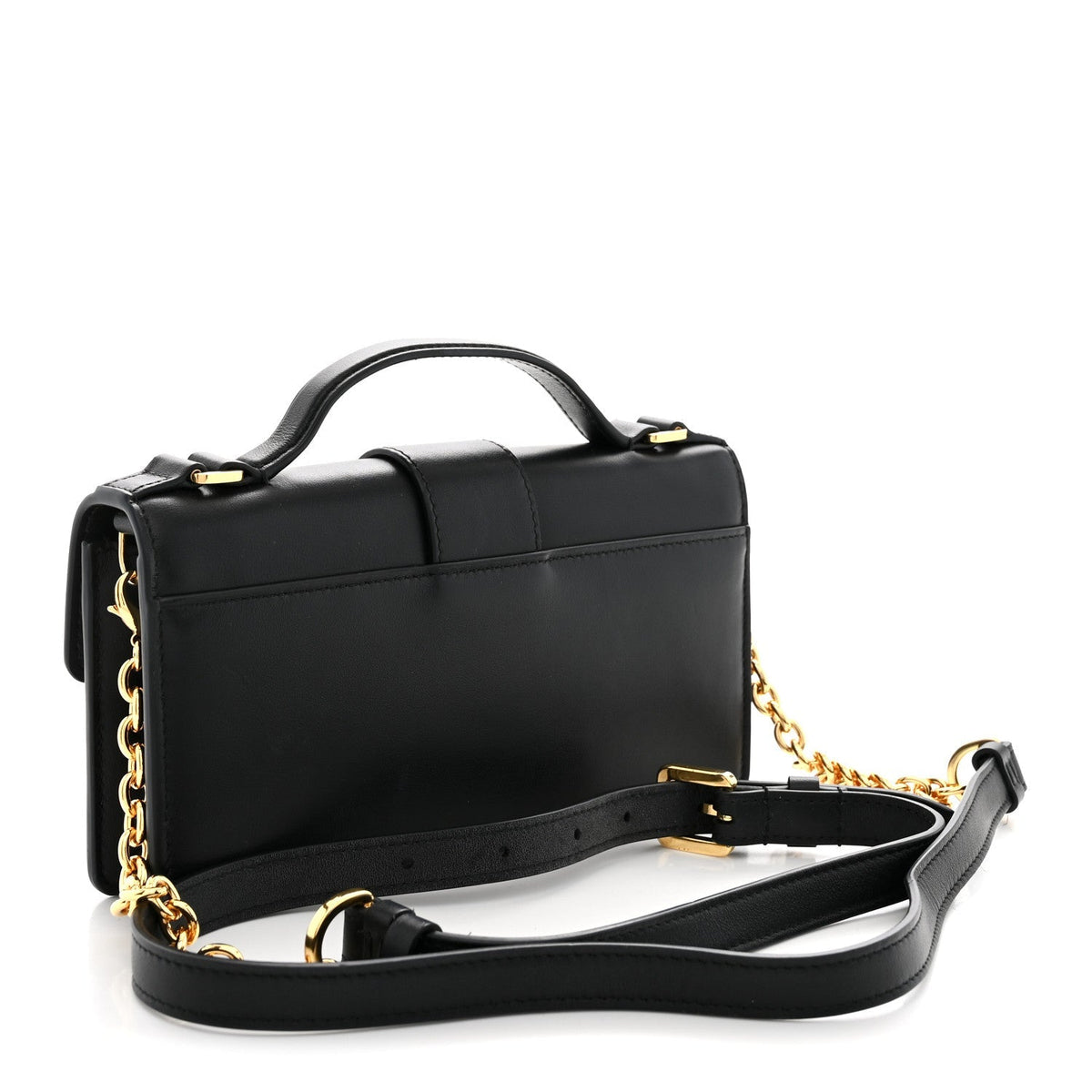 Christian Dior Smooth Calfskin Miss Montaigne Mini Flap Black 1983436