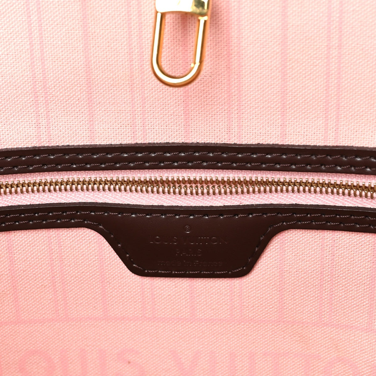 Louis Vuitton Damier Ebene Neo Neverfull MM Rose Ballerine
