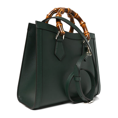 Gucci Sweetbread Calfskin Small Diana Tote Bag Green 1984172