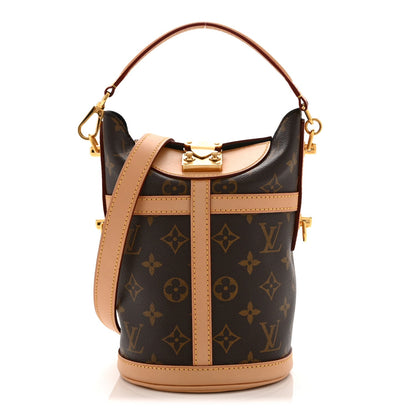 Louis Vuitton Monogram Duffle Bag Brown