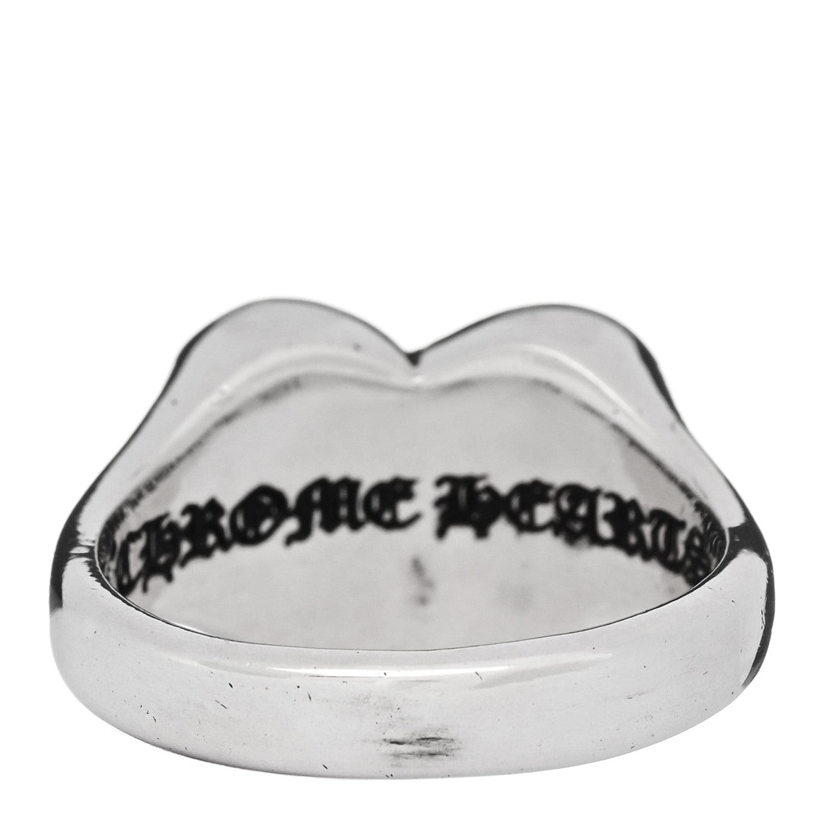 Chrome Hearts Sterling Silver RIP Heart Cemetery Ring 54 7