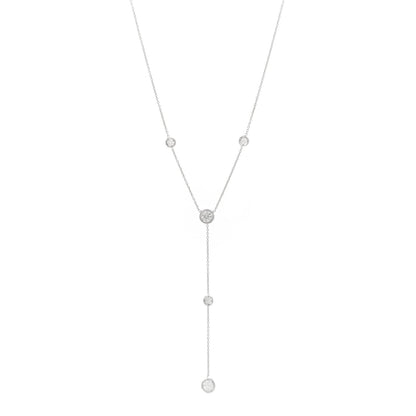 Roberto Coin 18K Yellow Gold Diamond Diamonds by the Inch Y Necklace 40.6cm