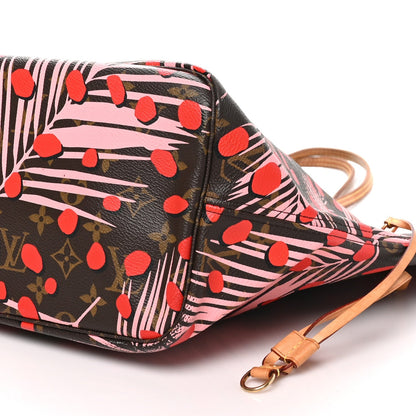 Louis Vuitton Monogram Jungle Dots Neo Neverfull MM Sugar Pink Poppy