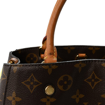 Louis Vuitton Monogram Montaigne BB Brown