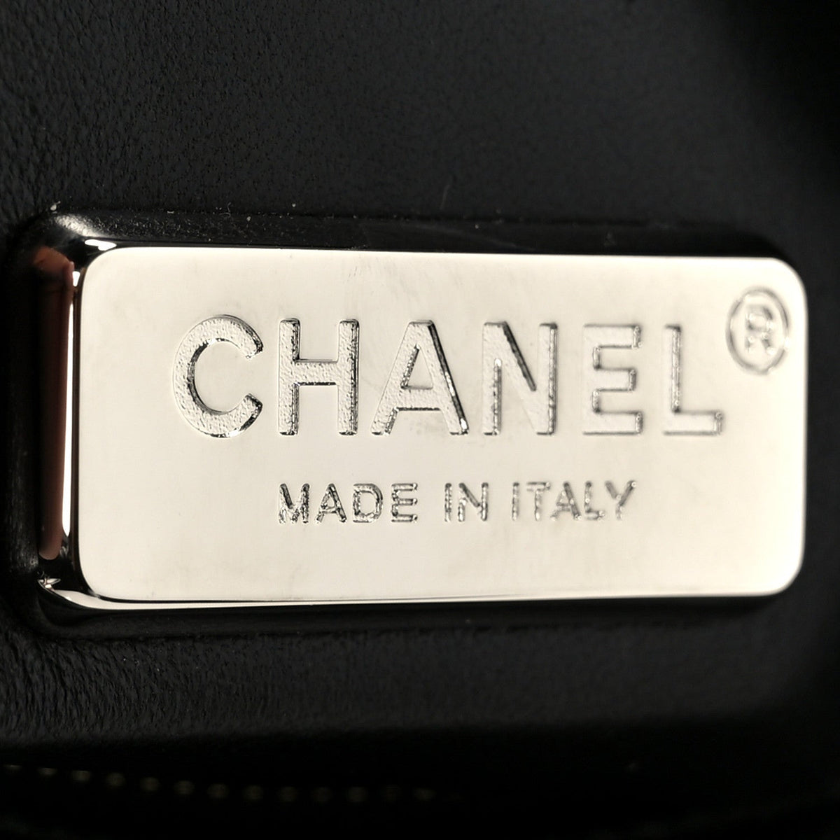 Chanel Snakeskin Patent Calfskin Small Gabrielle Hobo Black 1841660