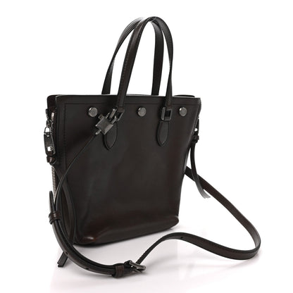 Dolce & Gabbana Tempesta Calfskin Atene Shopping Bag Brown