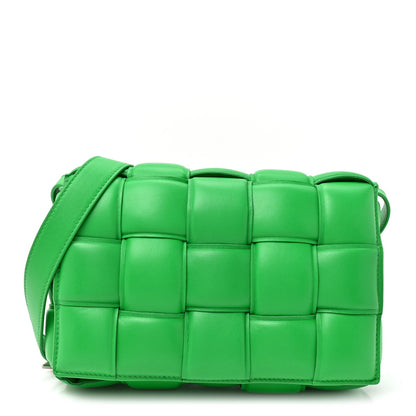 Bottega Veneta Nappa Padded Cassette Bag Parakeet