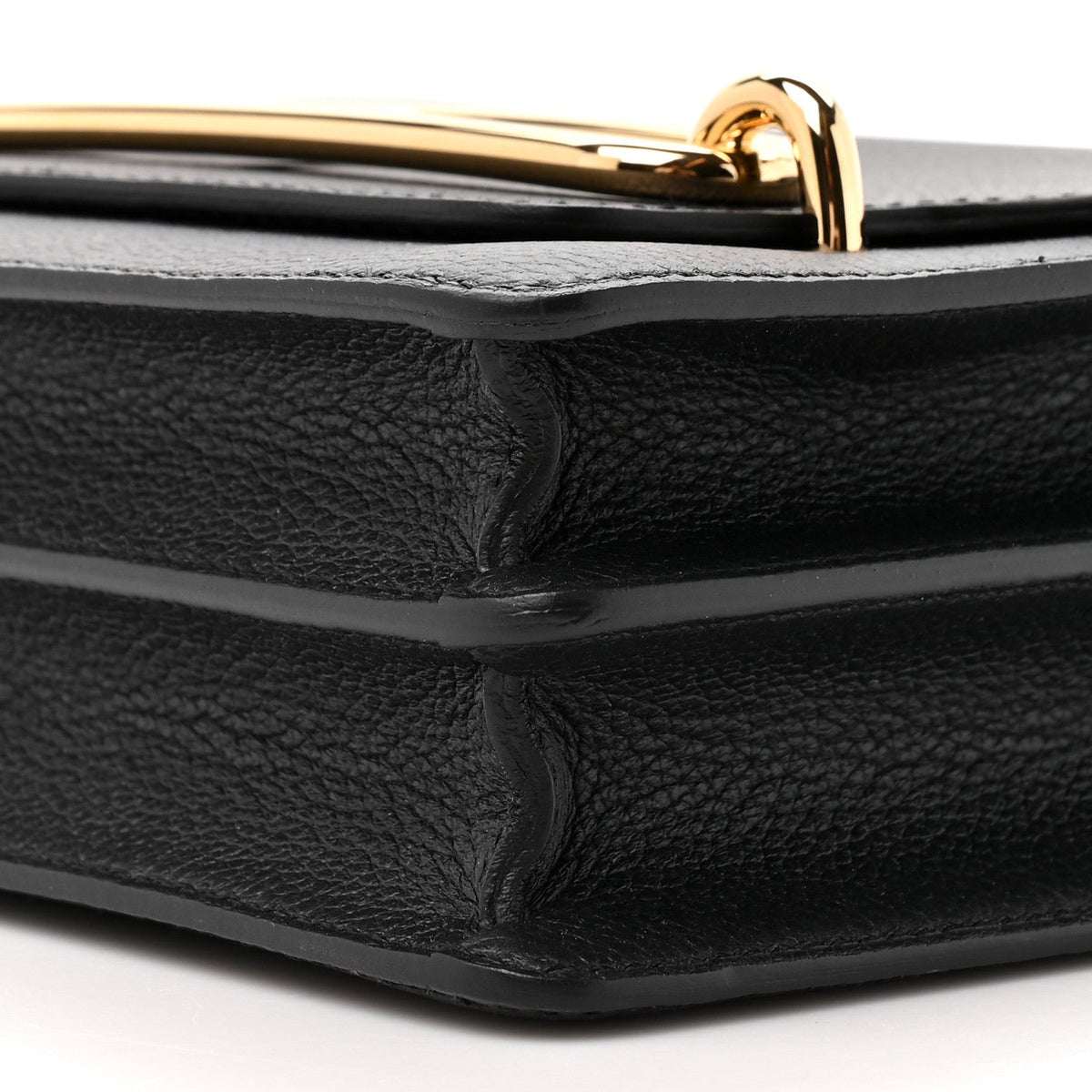 Hermes Evergrain Mini Sac Roulis Black