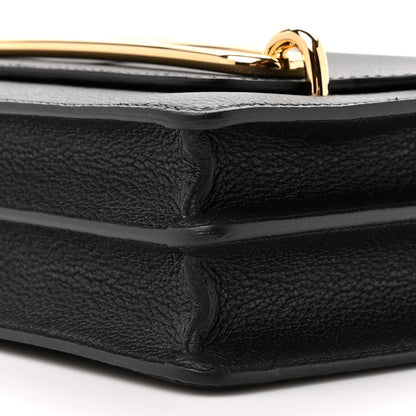 Hermes Evergrain Mini Sac Roulis Black