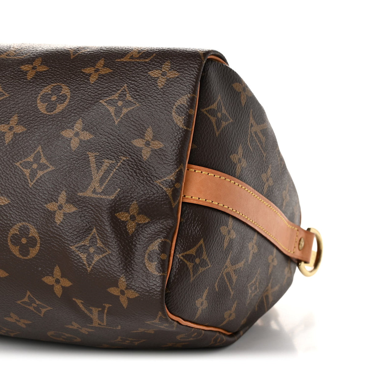 Louis Vuitton Monogram Speedy Bandouliere 25 Brown