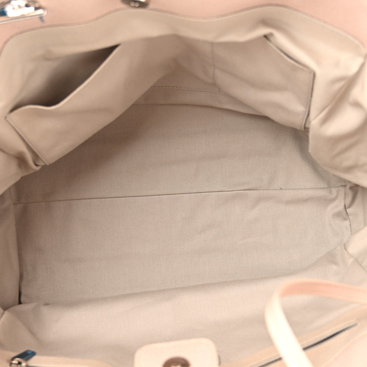 Chanel Glazed Calfskin Medium Deauville Tote Light Pink