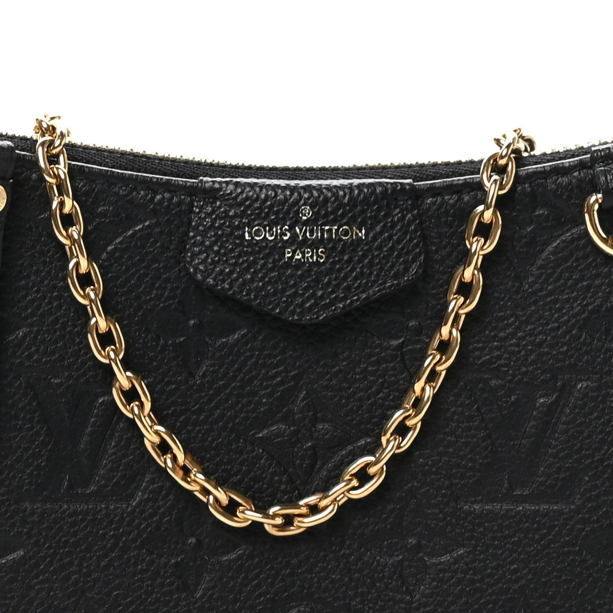 Louis Vuitton Empreinte Easy Pouch On Strap Black