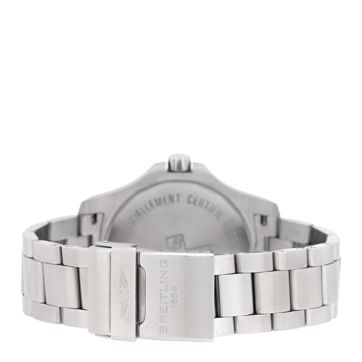 Breitling Stainless Steel 44mm Colt Automatic Watch Blue A17388