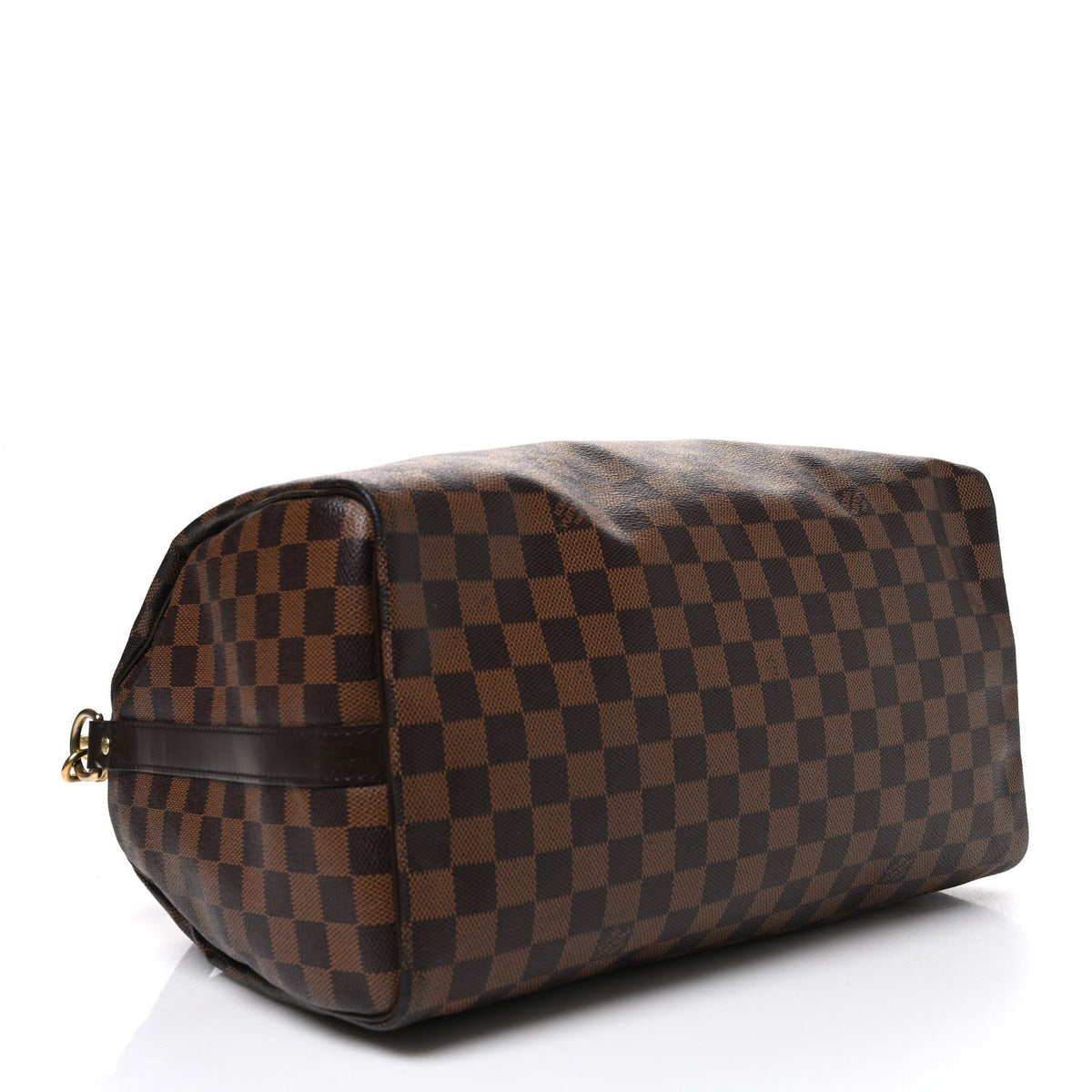 Louis Vuitton Damier Ebene Speedy Bandouliere 35 Brown